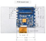10,1-дюймовый модуль дисплея DVI для Raspberry Pi Pico 1024×600 пикселей IPS панель