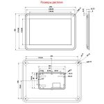 10.1" LCD дисплей HD101