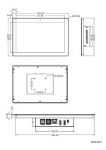 10,1" промышленный сенсорный IPS дисплей для Raspberry Pi 5 в металлическом корпусе