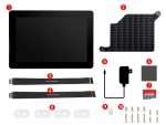 10,1" промышленный сенсорный IPS дисплей для Raspberry Pi 5 в металлическом корпусе