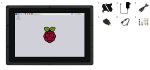 10,1" Waveshare емкостный сенсорный ЖК-дисплей (B) с корпусом, 1280×800, HDMI, IPS-экран