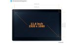 11,6-дюймовый ЖК-дисплей EDP FHD с емкостным сенсорным экраном
