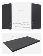 13,3" AMOLED 2K Display Waveshare HDMI/Type-C, 2560×1440 - Сенсорный дисплей