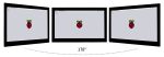 13,3" Display Waveshare HDMI LCD (H) без корпуса, 1920x1080, IPS экран