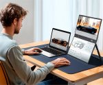 15,6" портативный складной двойной дисплей, 1920х1080, mini HDMI/Type-C