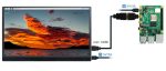 15,6" Waveshare монитор 1920×1080 Full HD, IPS Screen, mini HDMI/Type-C
