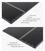 15,6" Waveshare монитор 1920×1080 Full HD, IPS Screen, mini HDMI/Type-C