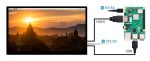 18,5" емкостный сенсорный Full HD дисплей 1920×1080, HDMI/Type-C без корпуса