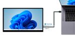 18,5" емкостный сенсорный Full HD дисплей 1920×1080, HDMI/Type-C без корпуса