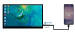 18,5" емкостный сенсорный Full HD дисплей 1920×1080, HDMI/Type-C без корпуса