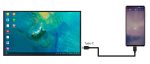 24,5" портативный 2K монитор Luckfox, 2560 × 1440, mini HDMI/Type-C, без сенсорного экрана