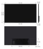 24,5" портативный 2K монитор Luckfox, 2560 × 1440, mini HDMI/Type-C, без сенсорного экрана