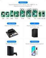 24,5" портативный 2K монитор Luckfox, 2560 × 1440, mini HDMI/Type-C, без сенсорного экрана