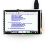 3.5" Display Waveshare(A) V3 Raspberry Pi Touch Screen Display Monitor 480x320 LCD- Монитор для Raspberry PI A+/B/B+/PI2