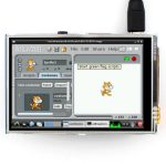 3.5" Display Waveshare(A) V3 Raspberry Pi Touch Screen Display Monitor 480x320 LCD- Монитор для Raspberry PI A+/B/B+/PI2