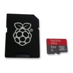 32GB MicroSD card для Raspberry Pi с предустановленным дистрибутивом Raspberry Pi OS + Adapter SD