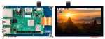 4,3" емкостный сенсорный QLED-дисплей 800 × 480 с интерфейсом DSI без корпуса