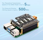 4-Ch PCIe FFC Adapter Board - 4-х канальный адаптер PCIe FFC для Raspberry Pi 5