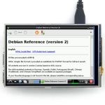 4" Display Waveshare(A) Raspberry Pi Touch Screen Display Monitor 480x320 LCD- Монитор для Raspberry PI A+/B/B+/PI2
