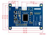 4" Display Waveshare (H) Raspberry Pi Touch Screen Display Monitor 480x800 HDMI - LCD - Монитор для Raspberry PI A+/B/B+/PI2/Pi3/Pi3B+