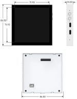 4" сенсорная панель управления Smart 86 Box на базе контроллера ESP32-S3
