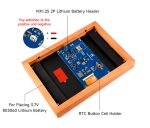 7.3″ полноцветный E-paper экран с деревянной фоторамкой, разрешением 800×480