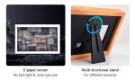 7.3″ полноцветный E-paper экран с деревянной фоторамкой, разрешением 800×480
