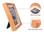 7.3″ полноцветный E-paper экран с деревянной фоторамкой, разрешением 800×480