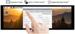 7,9" Waveshare емкостный сенсорный дисплей 400×1280 HDMI, IPS экран, закаленное стекло