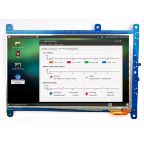 7" Display ODROID-VU7A Plus - 7-дюймовый HDMI-дисплей с поддержкой Multi-Touch и Audio