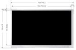 7-дюймовый модуль дисплея DVI для Raspberry Pi Pico 1024×600 пикселей IPS панель