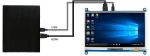 7" резистивный сенсорный ЖК-дисплей, 1024×600, HDMI, IPS, без корпуса