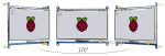 7" резистивный сенсорный ЖК-дисплей, 1024×600, HDMI, IPS, без корпуса