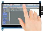 7" Waveshare емкостный сенсорный монитор (С) 1024×600 IPS Screen, HDMI интерфейс