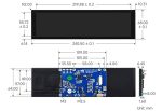 8,8'' Waveshare емкостный сенсорный IPS дисплей, 480 × 1920, DSI интерфейс