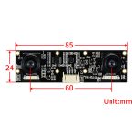 8-мегапиксельная бинокулярная камера IMX219-83