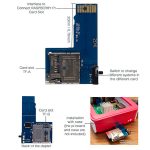 Адаптер карт памяти TF Micro SD 2 в 1 для Raspberry Pi