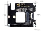 Адаптер PCIe-M.2 для Raspberry Pi 5 c поддержкой протокола NVMe