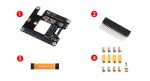 Адаптер PCIe-M.2 для Raspberry Pi 5 c поддержкой протокола NVMe