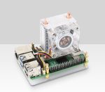 Активный радиатор ICE Tower для Raspberry Pi 5 с RGB-светодиодом