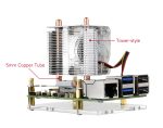Активный радиатор ICE Tower для Raspberry Pi 5 с RGB-светодиодом