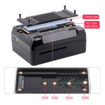 Алюминиевый корпус для Raspberry Pi 5 Argon NEO со слотом для твердотельного накопителя NVMe M.2