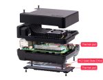 Алюминиевый корпус для Raspberry Pi 5 Argon NEO со слотом для твердотельного накопителя NVMe M.2