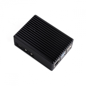 Алюминиевый корпус для Raspberry Pi 5 с стойками радиатора и вентилятором
