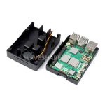 Алюминиевый корпус для Raspberry Pi 5 с стойками радиатора и вентилятором