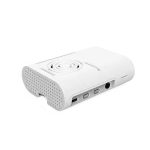 Белый овальный корпус для Raspberry Pi 4 с вентилятором