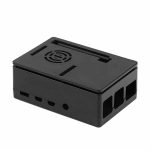 Черный пластиковый корпус для Raspberry Pi 4 с 3.5 дюймовым дисплеем