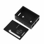 Черный пластиковый корпус для Raspberry Pi 4 с 3.5 дюймовым дисплеем