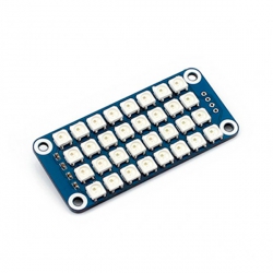 Cветодиодная матрица RGB LED HAT для Raspberry Pi (4 × 8 RGB LED)