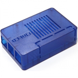Голубой полупрозрачный составной корпус Odroid C1+/С2